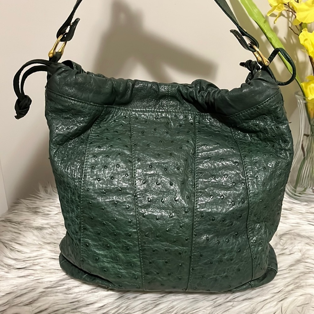 JRA exotic ostrich leather